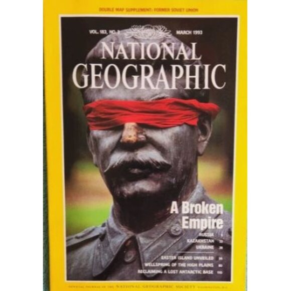 National Geographic March 1993 A Broken Empire Issue Vol 183 No 3 - Picture 2 of 3